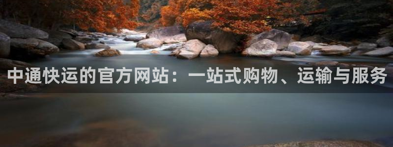 豪门国际官方官网版：中通快运的官方网